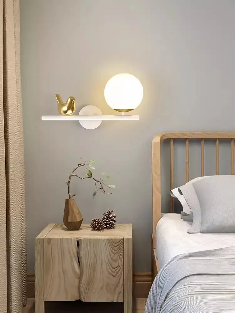 Afralia™ Bird Wall Lights: Modern LED Nordic Living Room Lighting