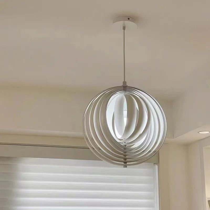 Afralia™ Designer Moon LED Chandelier Nordic Art Hanging Lights
