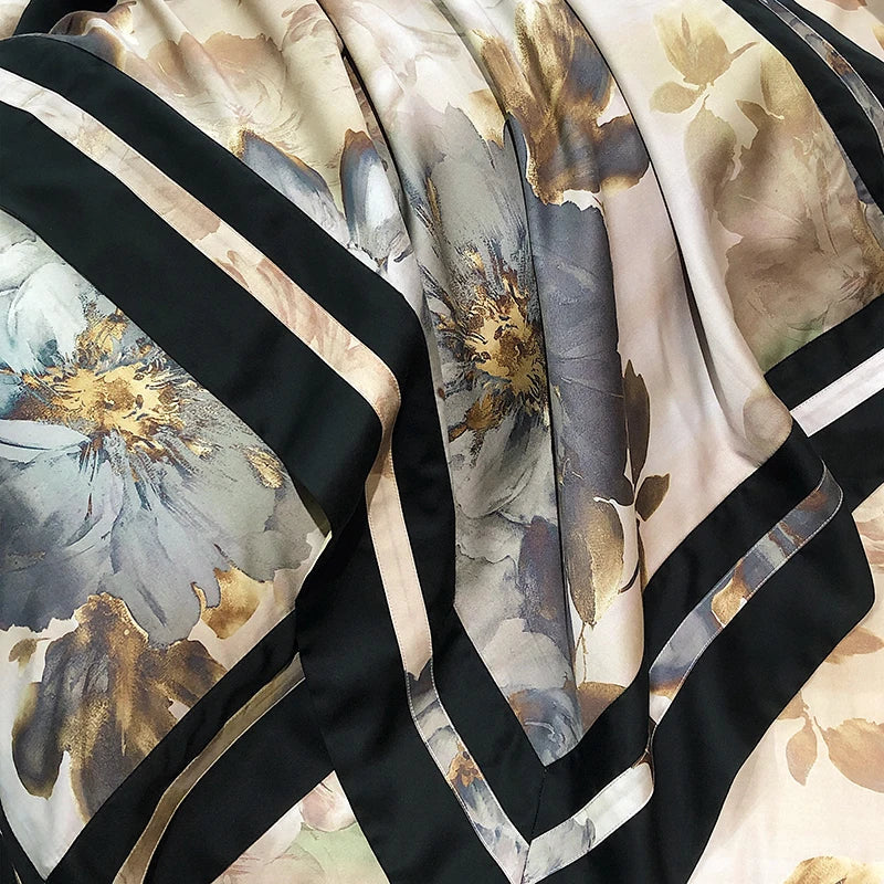 Afralia™ Vintage Flowers Bedding Set