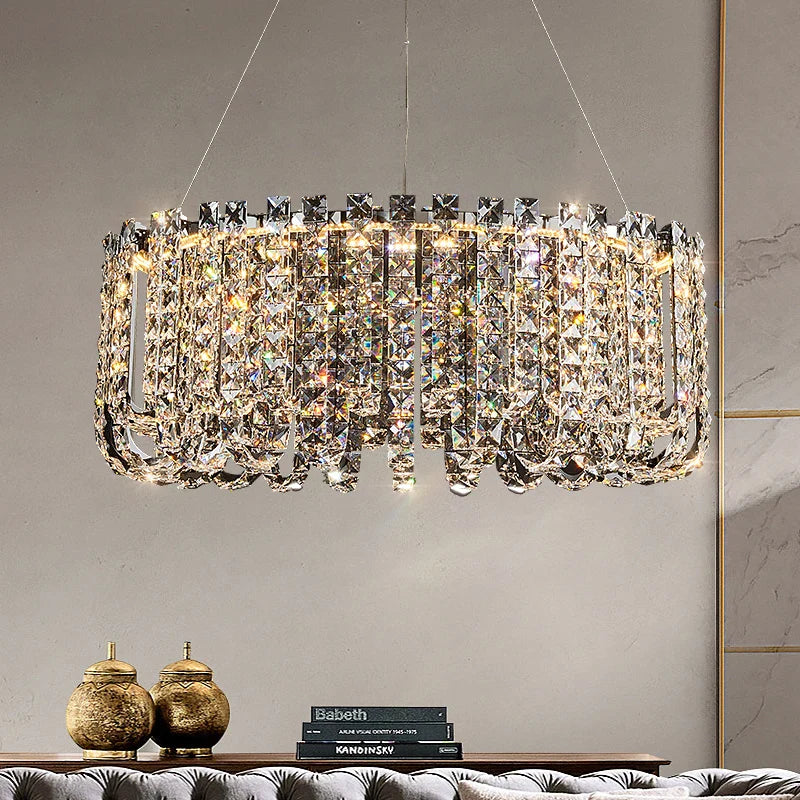 Afralia™ Crystal Chandelier for Elegant European Living Spaces
