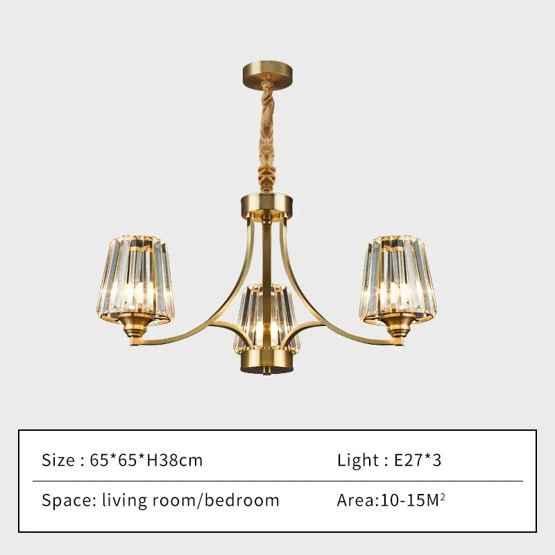 Afralia™ Luxury Crystal Chandelier: Elegant Lighting Fixture for Home, Living Room, Bedroom, Dining Room