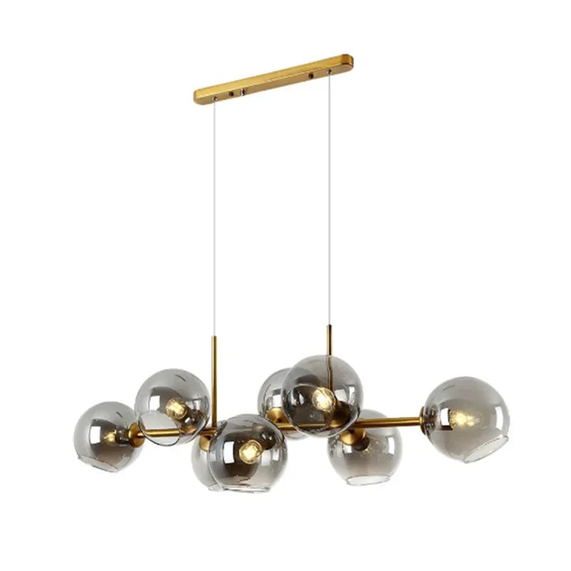 Afralia™ Postmodern Bean Chandelier for Living and Dining Rooms by Samsarah Lighting