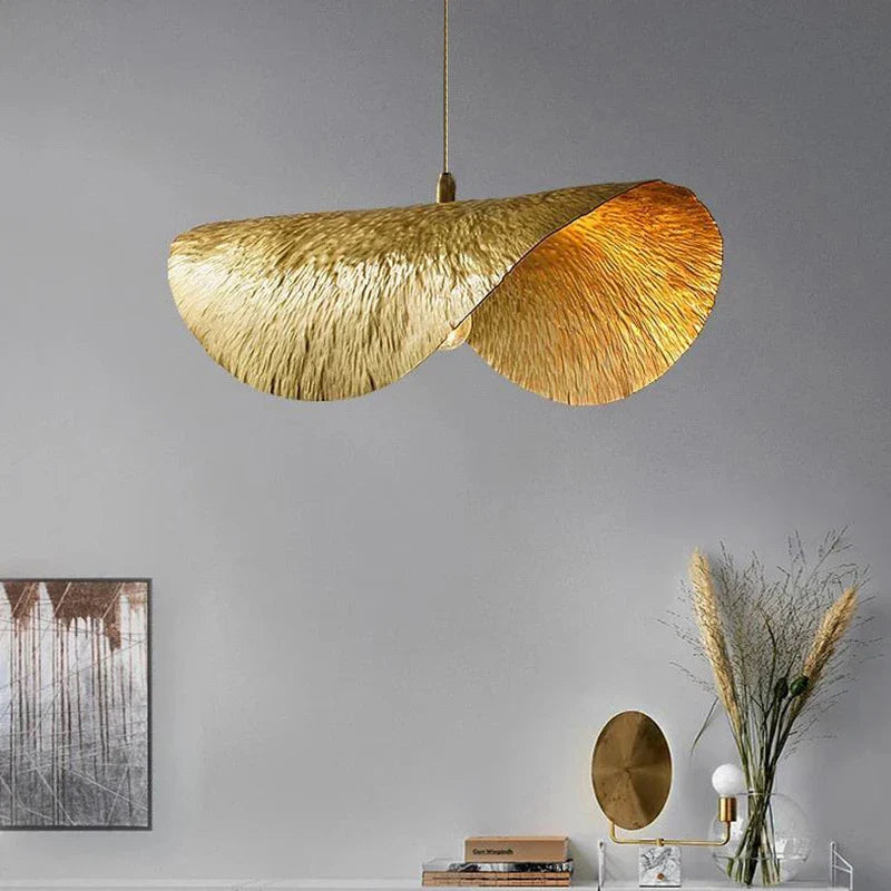 Afralia™ Copper Pendant Light: Luxury Hanging Lamp for Living Room, Bedroom, Shop, Bar