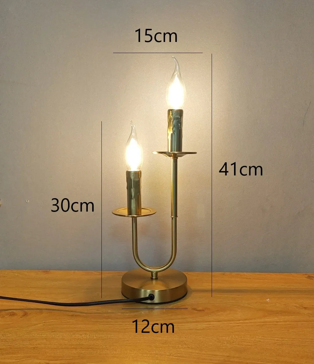 Afralia™ Industrial Retro Candle Floor Lamp for Living Room Bedroom Study
