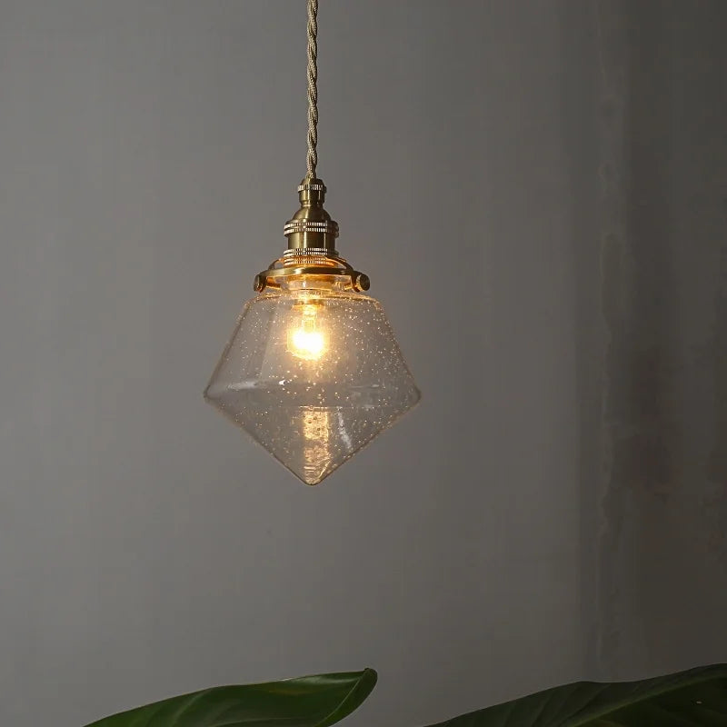 Afralia™ Bubble Glass LED Hanging Light Minimalism Pendant Lamps