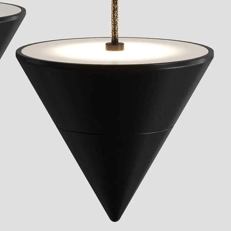 Afralia™ Minimalist Cone Pendant Lights for Restaurant Bar Kitchen Island Study