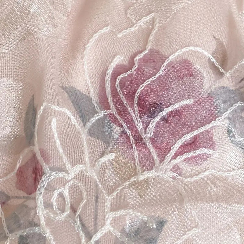 Afralia™ Floral Lace Princess Wedding Bedding Set in Egyptian Cotton