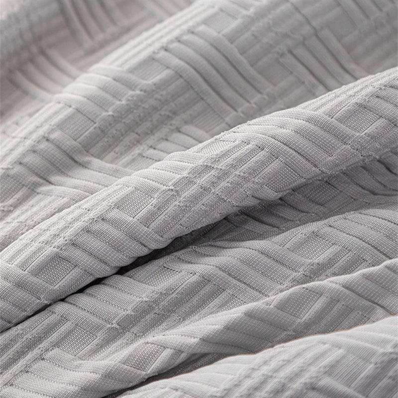 Afralia™ Knitted Waffle Summer Quilt: Soft, Breathable, Cooling, Machine Washable, Thin & Skin-friendly