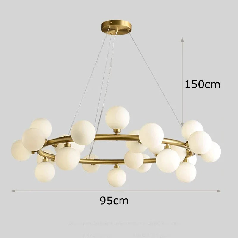 Afralia™ LED Pendant Chandeliers for Modern Living and Dining Room Lighting