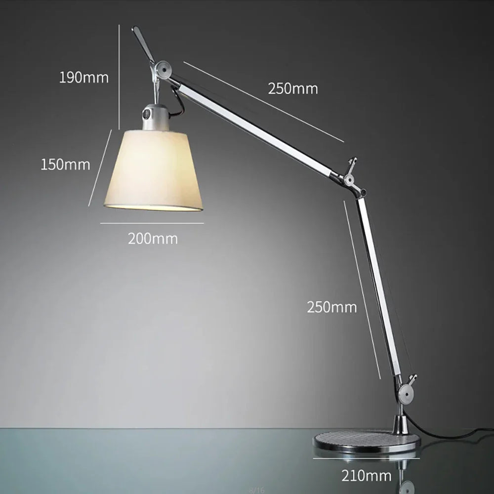 Afralia™ Adjustable Industrial Wall Light for Bedside, Study, Office, Living Room
