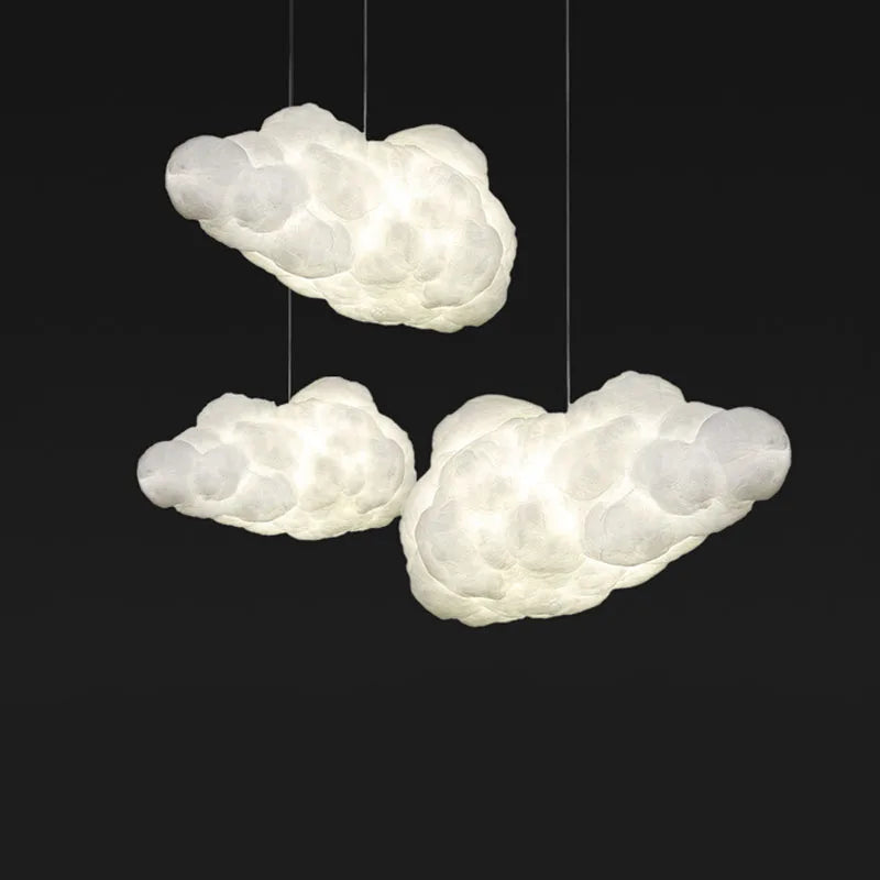 Afralia™ Nordic Floating Cloud Pendant Lamp: Whimsical Charm for Every Space