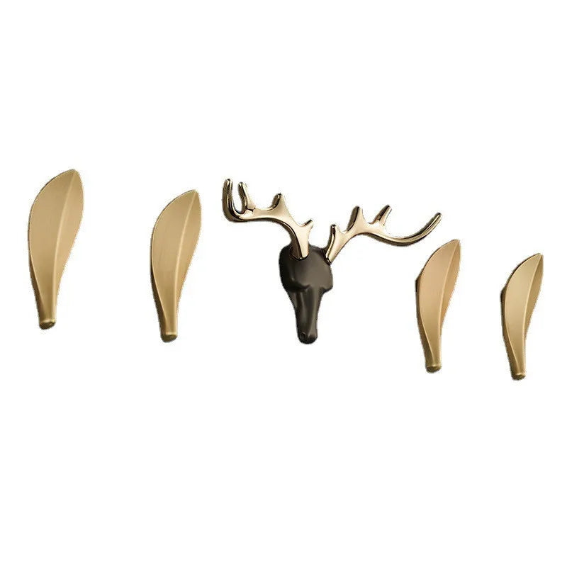 Afralia™ Brass Wall Mount Robe Hooks for Bathroom and Door - Towel, Hat, Coat Holder