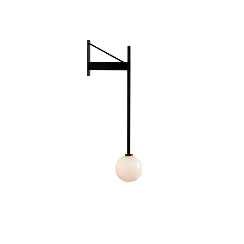 Afralia™ Geometric Iron Wall Lamp: Modern Nordic Design for Living Room, Bedroom, or Bedside