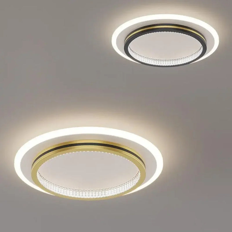 Afralia™ Luxury LED Ceiling Lamp for Elegant Living Spaces