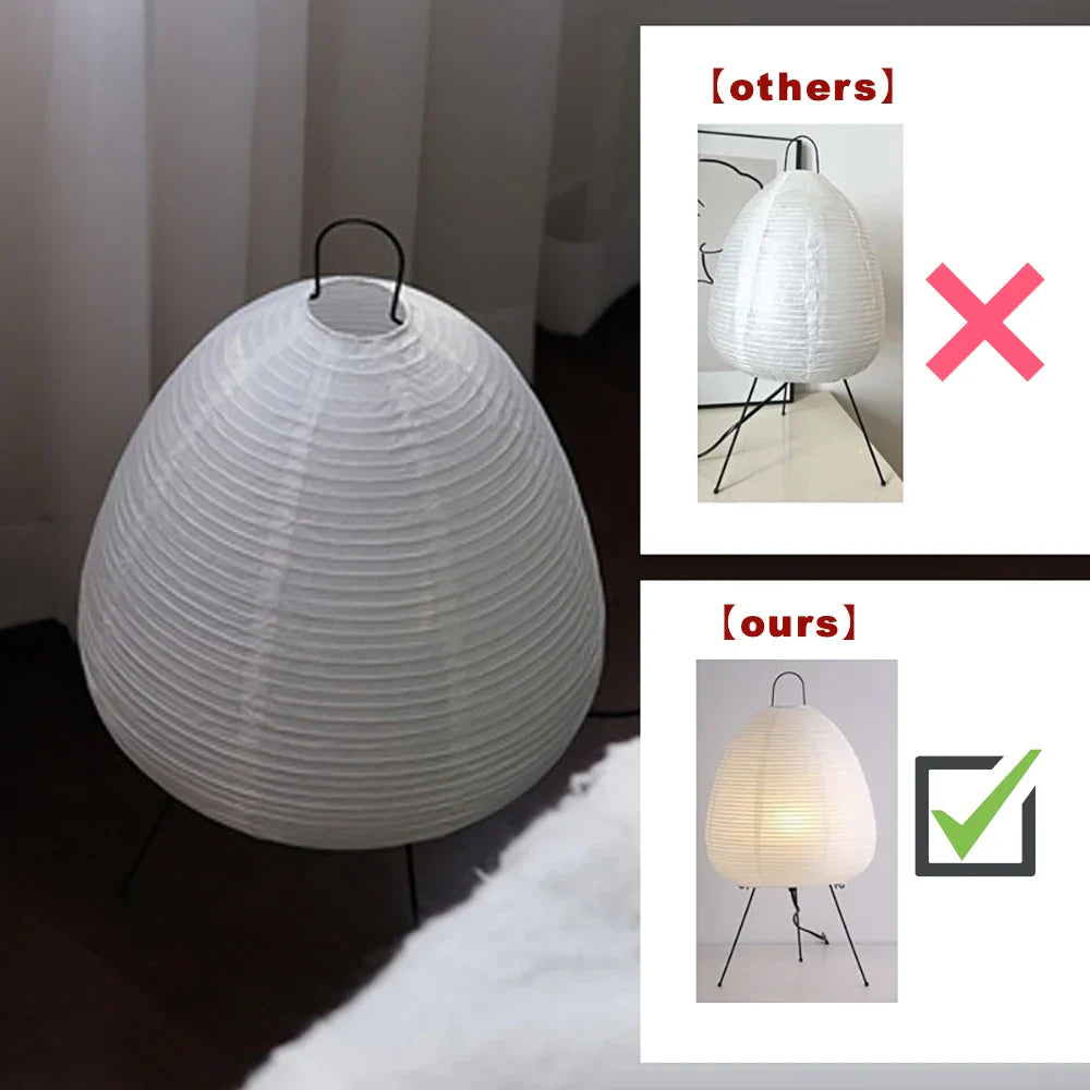 Afralia™ Japanese Style Paper Floor Lamp for Home Décor and Lighting