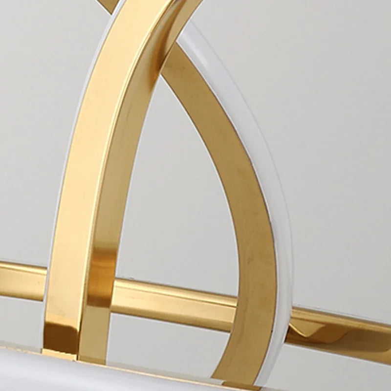 Afralia™ Gold LED Ring Ceiling Chandelier: Modern Luxury for Bar, Hotel, Bedroom & Restaurant