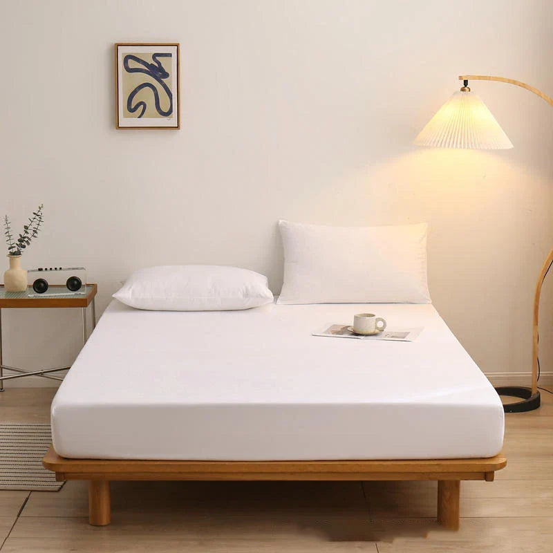 Afralia™ Soft Skin-Friendly 360° Fitted Bed Sheet with Elastic Band - Durable & Dapper
