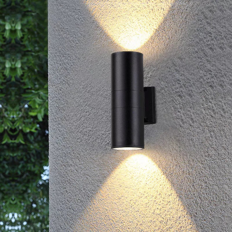 Afralia™ Luxury Modern E27 Double Head Wall Light for Indoor and Outdoor Decoration