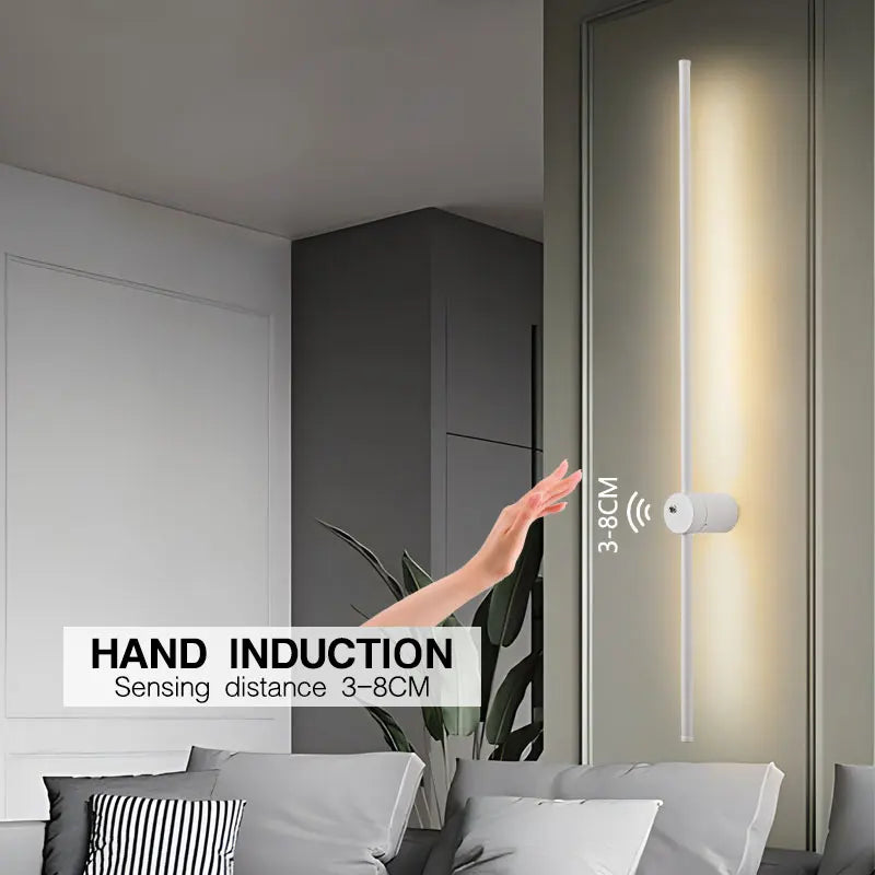 Afralia™ LED Wall Lamps: Motion Sensor Indoor Wall Lights for Bedroom Living Room