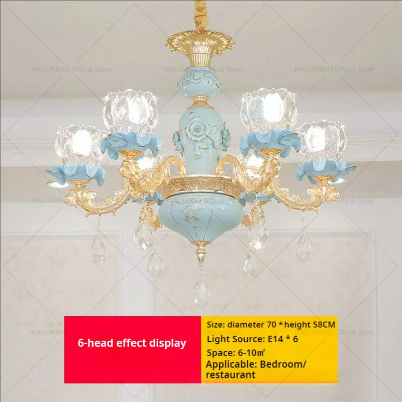 Afralia™ Modern Crystal Chandelier for Living Room Dining French Luxury Bedroom