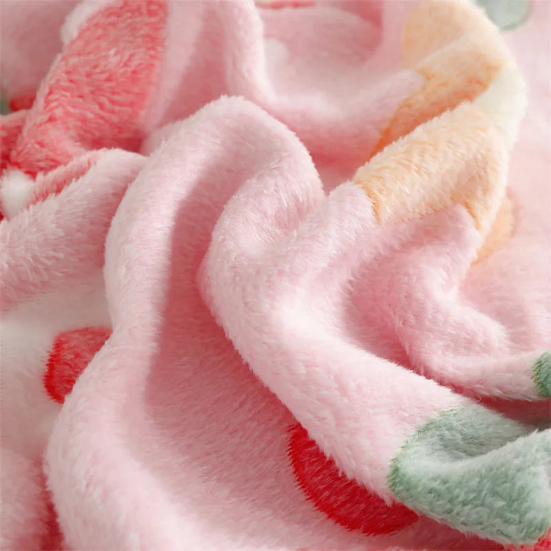 Afralia™ Snowflake Velvet Sofa Cover: Soft Jacquard Flannel Blanket for Spring & Autumn