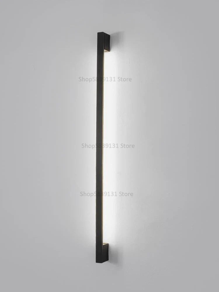 Afralia™ Linear LED Wall Lamp - Modern Nordic Style Home Decor Lighting