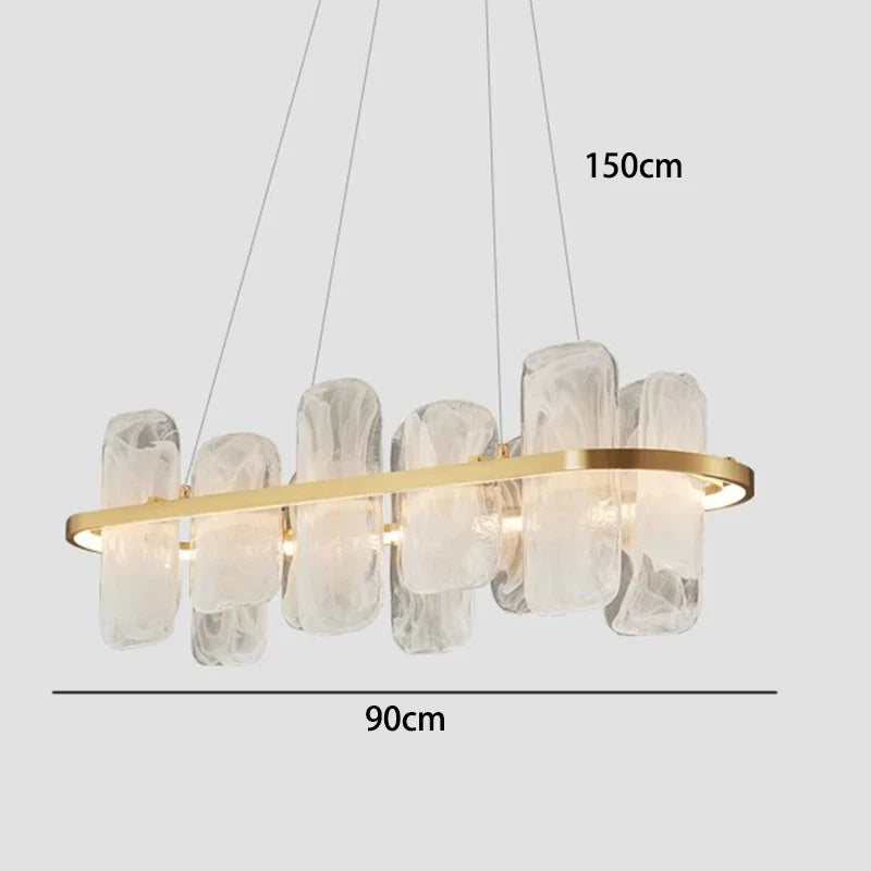 Afralia™ LED Pendant Light Chandeliers for Modern Living and Dining Rooms