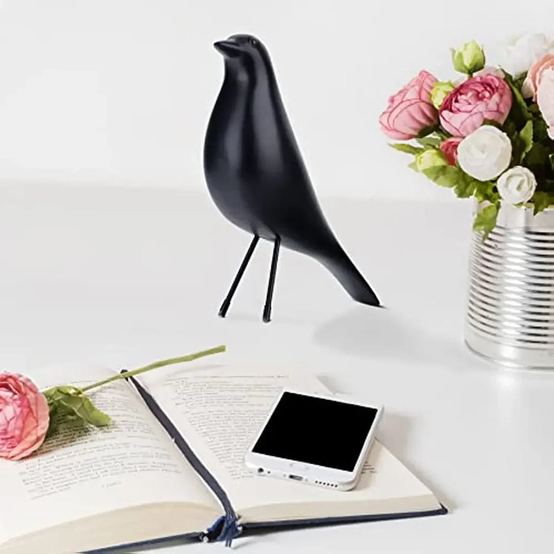 Afralia™ Resin Bird Statue Sculpture: Modern Minimalist Decor for Living Room