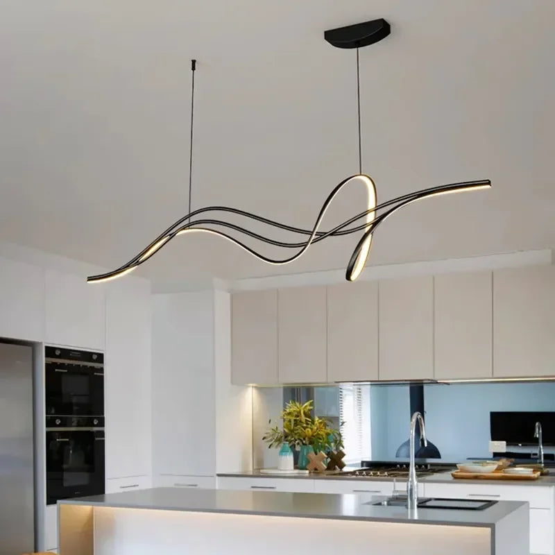 Afralia™ Modern Minimalist Pendant Lights Home Decor Lamp for Living Room Dining Table Chandelier