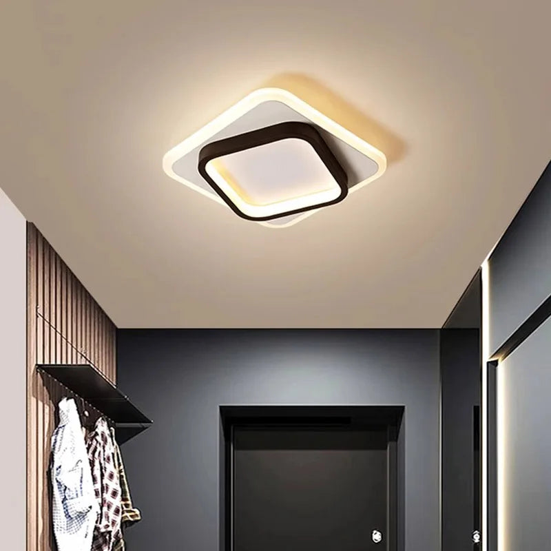 Afralia™ LED Ceiling Light: Modern Surface Mount for Bedroom, Living Room, Hallway