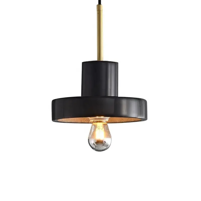 Afralia™ Marble Pendant Light: Modern Bar Fixture Hanging Chandelier