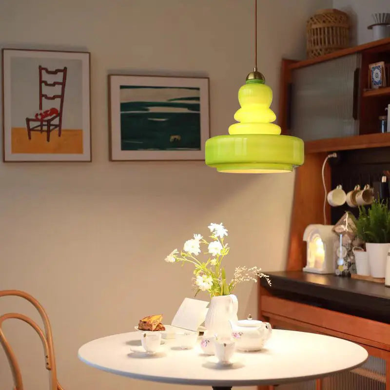 Afralia™ Glass Pendant Lights Ceiling Suspension for Kitchen Island Bedroom Living Dining Room