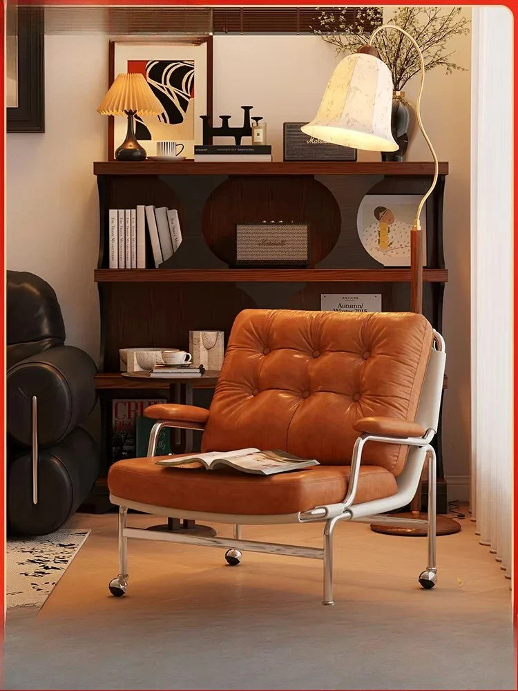 Afralia™ Nordic Light Luxury Sofa Chairs - Elegant Single Sofa for Home Living Room