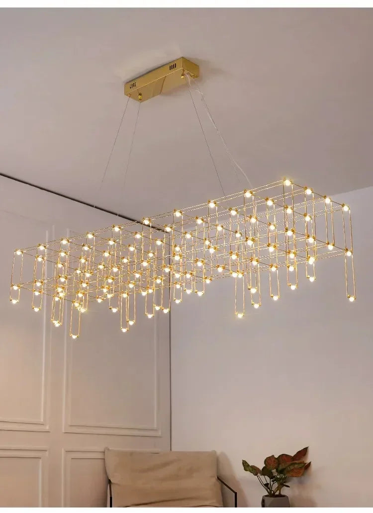 Afralia™ Nordic Firefly Pendant Lamp: Modern, Luxurious Lighting Fixture for Bar, Restaurant, and Desk
