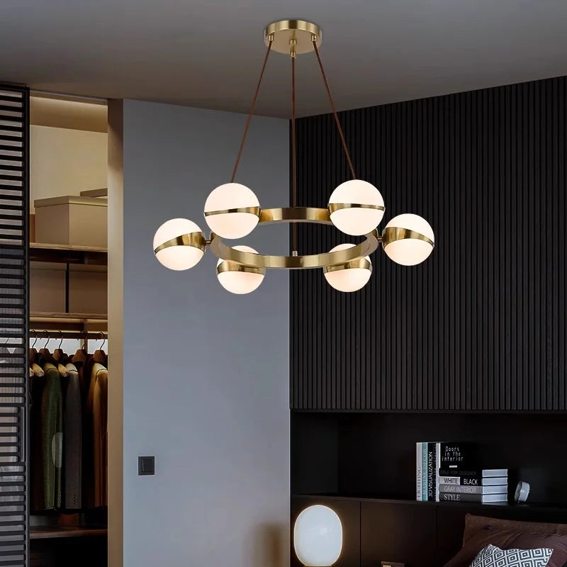 Afralia™ Modern LED Pendant Chandeliers for Living and Dining Room Lighting