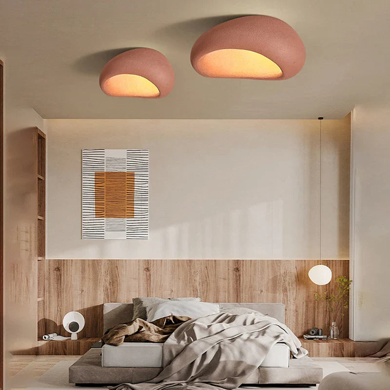 Afralia™ Wabi Sabi Wind LED Ceiling Chandelier for Minimalist Nordic Home Decor