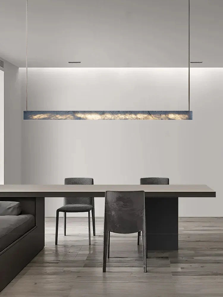 Afralia™ Marble Design LED Pendant Light for Home Decor and Office Spaces