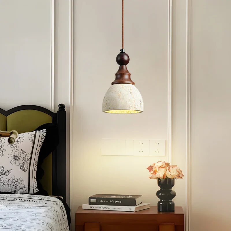Afralia™ Mid Century Modern LED Hanging Pendant Light for Living Room Bedroom Decor