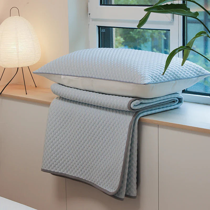 Afralia™ Ice Bean Bed Sheet Set - Premium Cooling Sleep Mat for Ultra-Comfortable Sleep