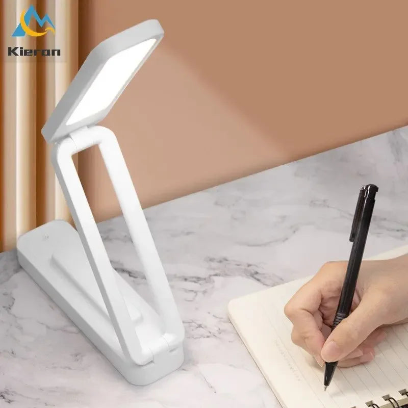 Afralia™ LED Desk Lamp: Modern Folding Touch Table Lamp for Home, Study, or Bedroom