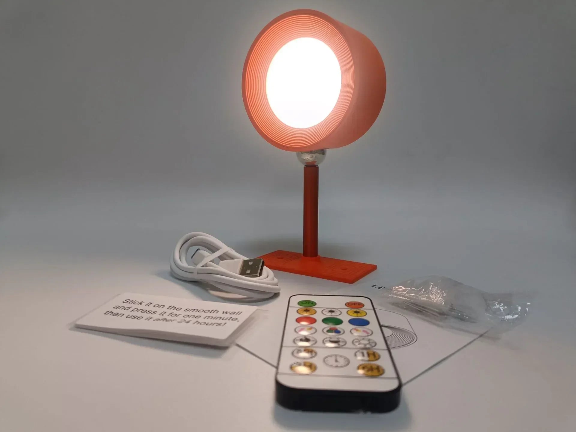 Afralia™ RGB Desk Lamp: Portable, Magnetic, Rechargeable, 360° Rotation, Wall Mount, Reading Light