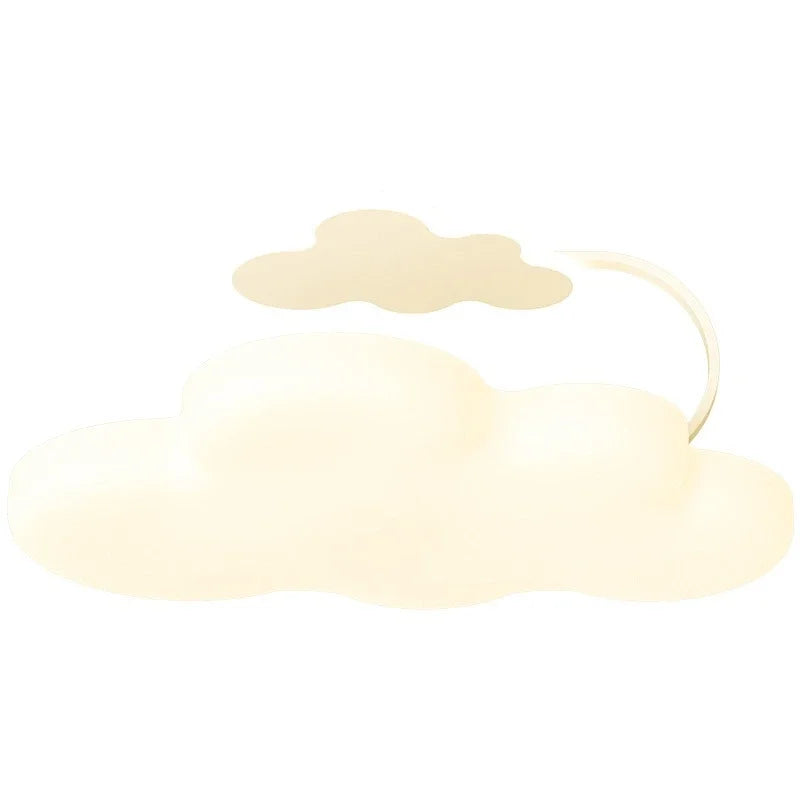 Afralia™ Cloud Ceiling Lights LED Modern Children's Room Lamps Warm Nursery Chandelier