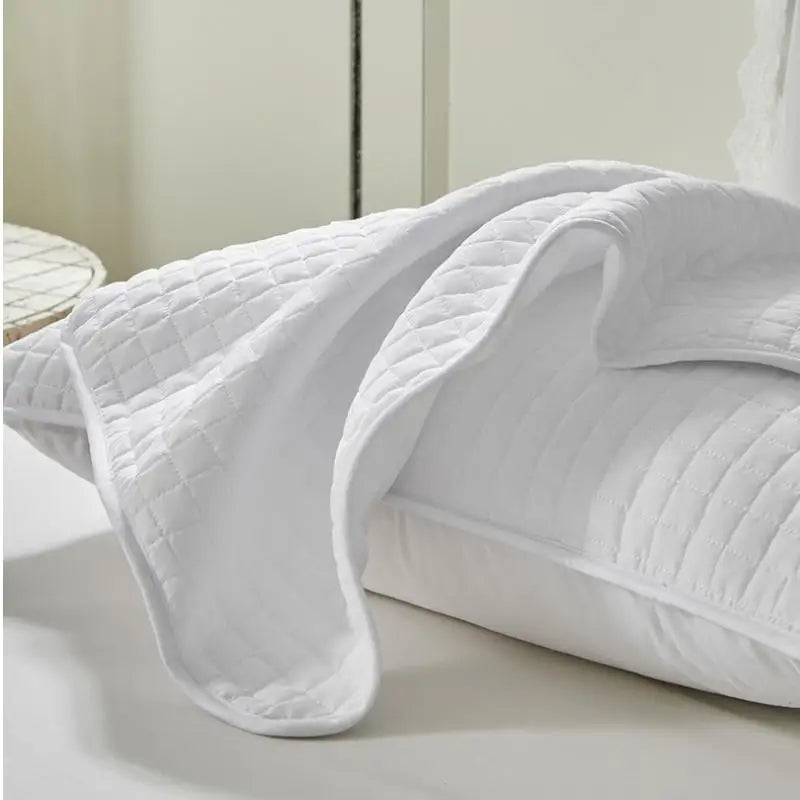 Afralia™ Cotton Pillowcase Shield for Sweat Protection and Breathable Comfort