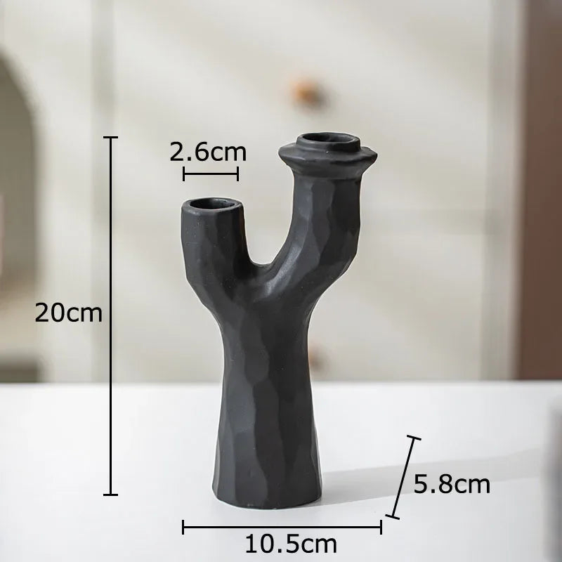 Afralia™ Ceramic Tree Branch Vase for Aesthetic Room Decor
