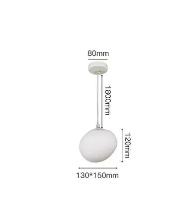 Afralia™ Glass Pendant Light Nordic Style for Kitchen, Living, Bedroom Lighting