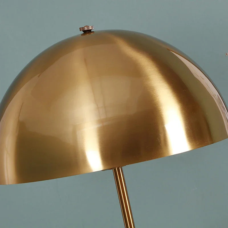 Afralia™ Modern Gold Tripod Floor Lamp - Nordic LED Standing Lamp for Home Decoration