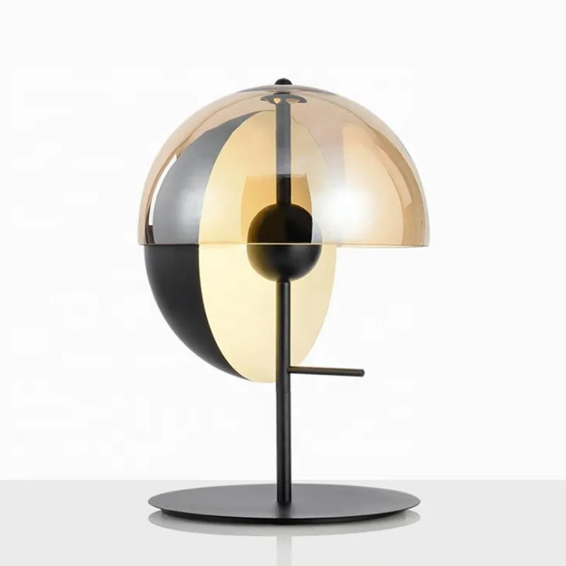 Afralia™ Glass Designer Bedside Lamp: Modern Nordic Luxury Art for Bedroom, Living Room, Study