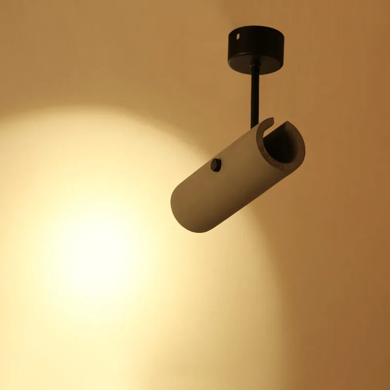 Afralia™ Loft Industrial LED Wall Light | Rotate Adjustable Cement Gray Vintage Wandlamp