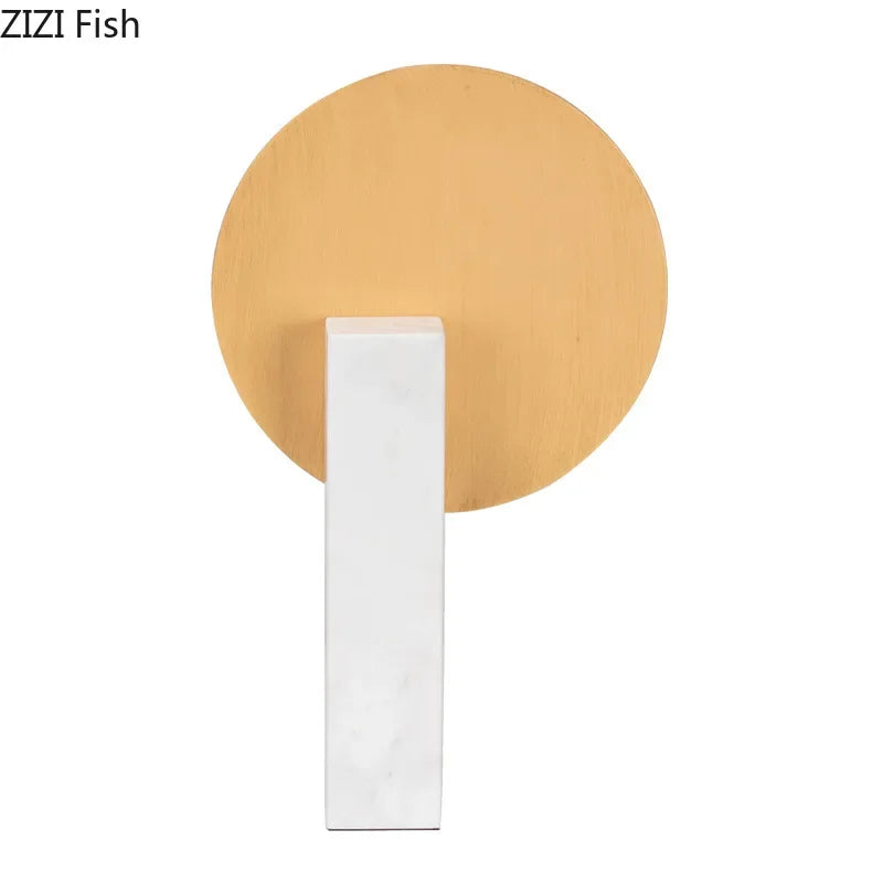 Afralia™ Geometric Windmill Abstract Crafts Marble Base Desk Decoration Elegance