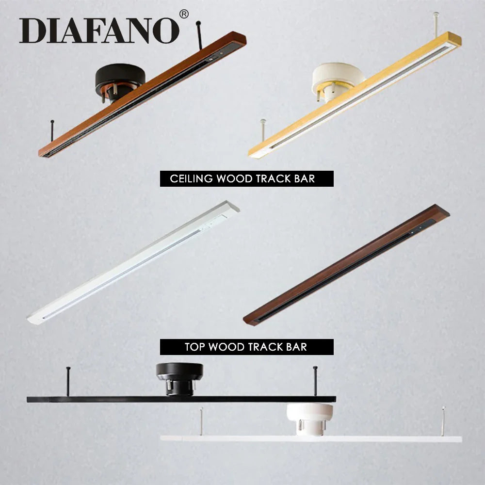 Afralia™ Nordic LED Track Light Bar for Living Room & Clothing Store